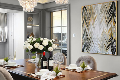 复式房乡村田园风格装修解析