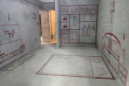 春亭工地精准放样，你见过吗？