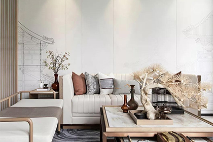 300平米新中式别墅装修，纯美中国风