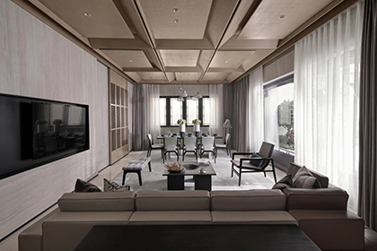 300m2 非凡别墅，温润、朴质的气质美学！