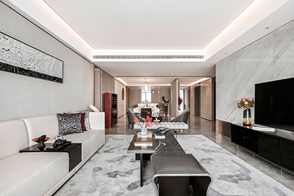 325㎡简约大平层，一枝红艳，露凝香！