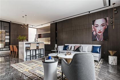 300m2现代轻奢风 | 简洁的艺术